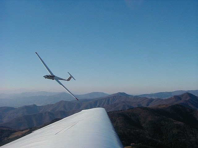 Volando en silencio 